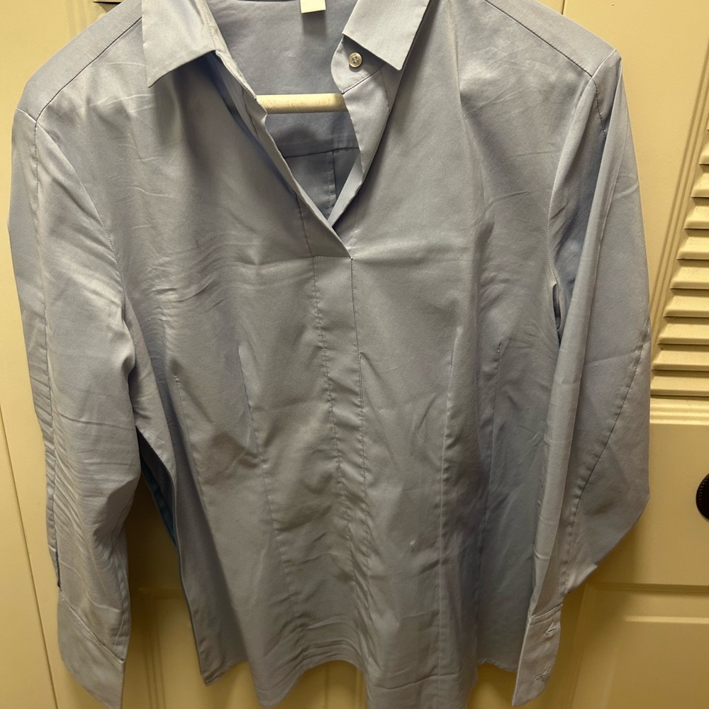 Women’s Light Blue Hugo Boss Dress Shirt